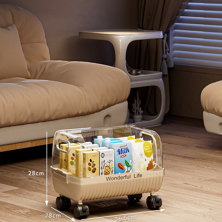 Multi-Tier Storage Organizer with Transparent Baskets Meso Living