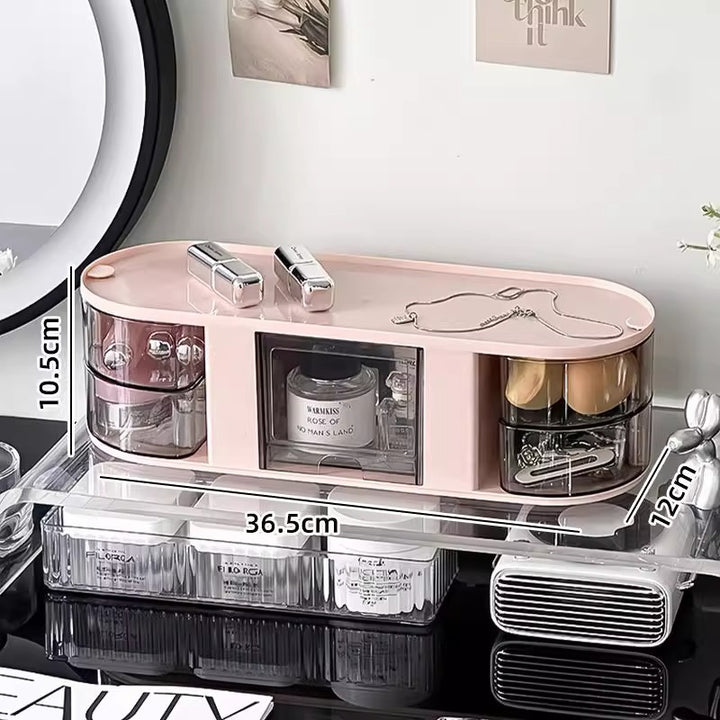 Multi-Compartment Makeup Organizer Meso Living