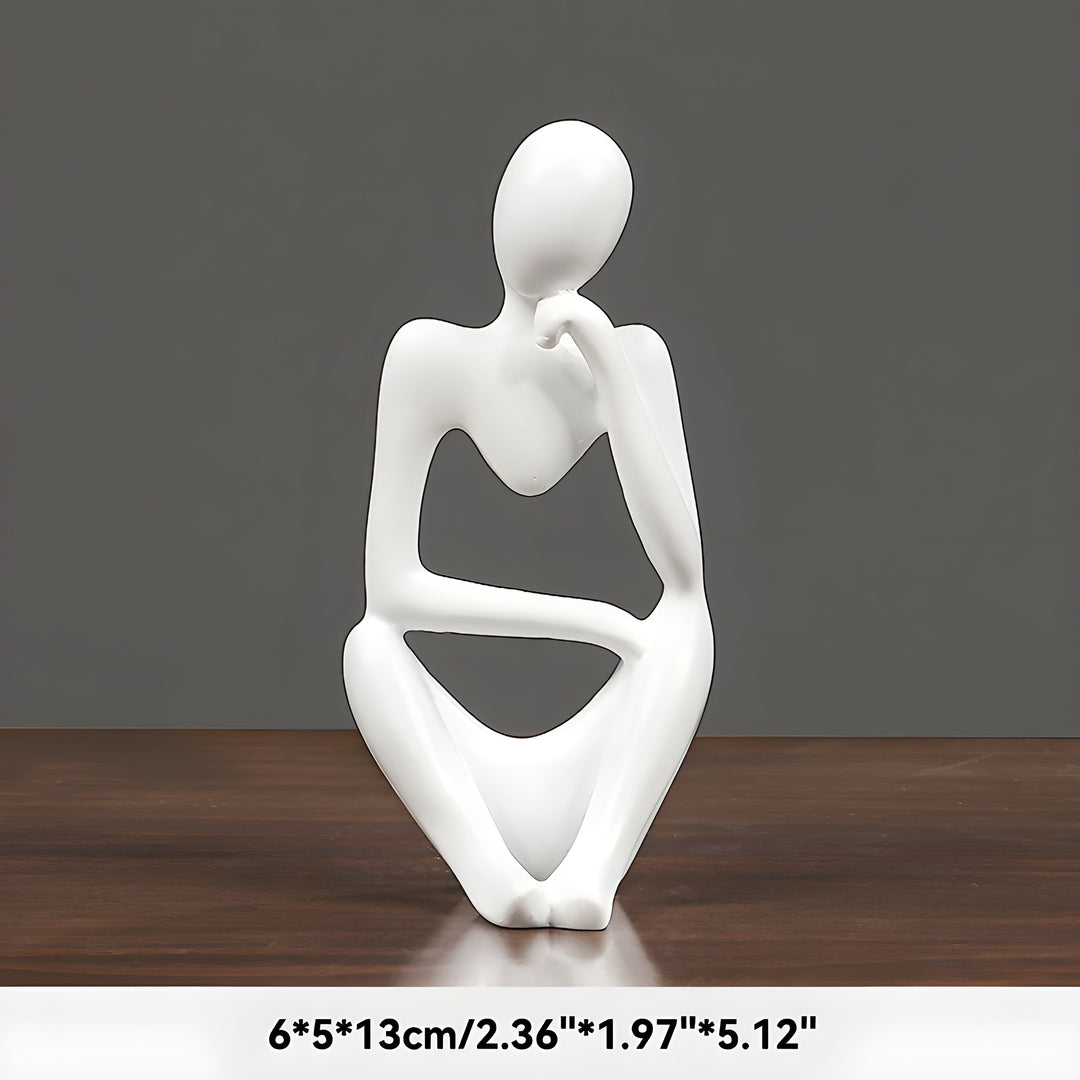 Abstract Thinker Sculpture Home Decor