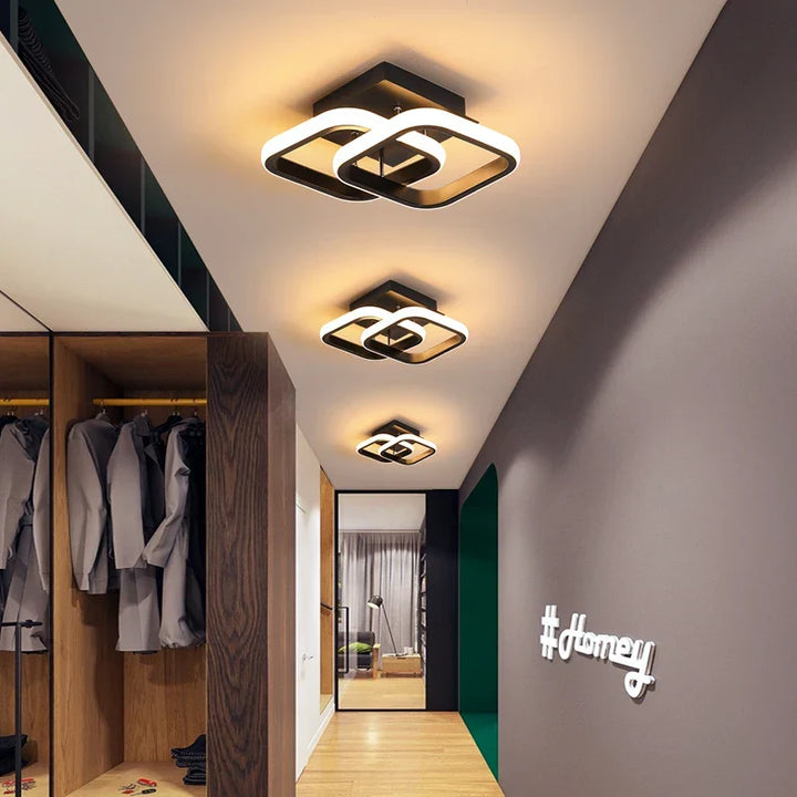 Ceiling Chandelier LED Corridor Ceiling Lamp for Kitchen Bedroom Living Balcony Aisle Lamp Home Decor Foyer Track Lights