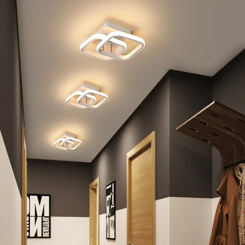 Ceiling Chandelier LED Corridor Ceiling Lamp for Kitchen Bedroom Living Balcony Aisle Lamp Home Decor Foyer Track Lights