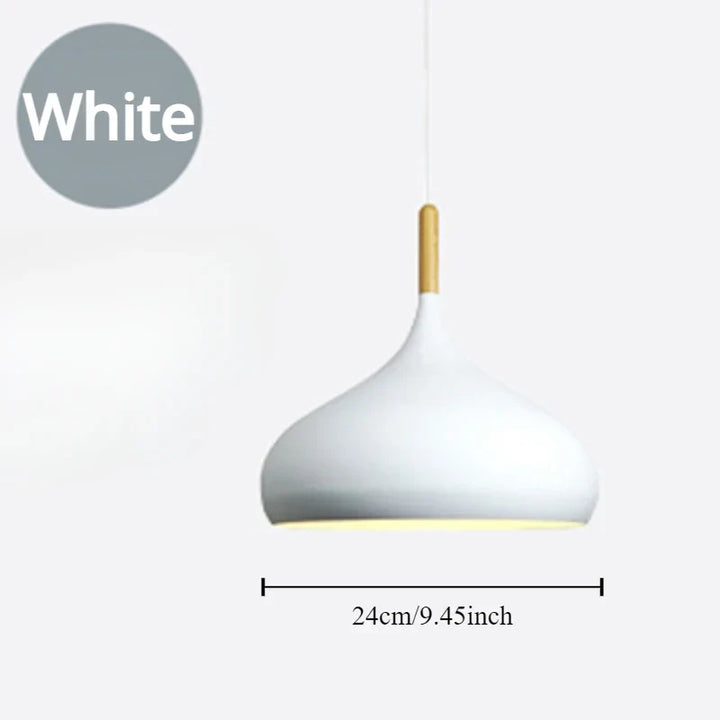 Modern Macaron Pendant Lamp – Colorful LED Chandelier for Bedroom, Restaurant, Office & Living Room – Adjustable Aluminum Hanging Light