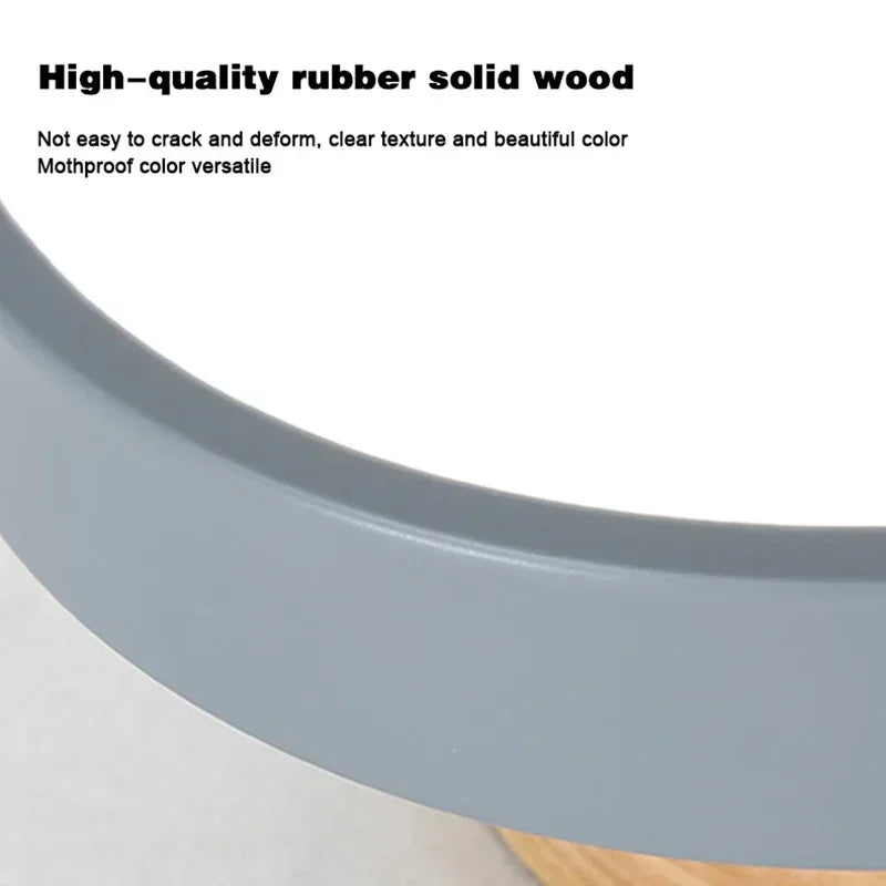 Nordic Industrial Ceiling Light – LED Round Ceiling Lamp for Kitchen, Dining Room, Bedroom, Hallway, and Bathroom – Modern Metal and Acrylic Design