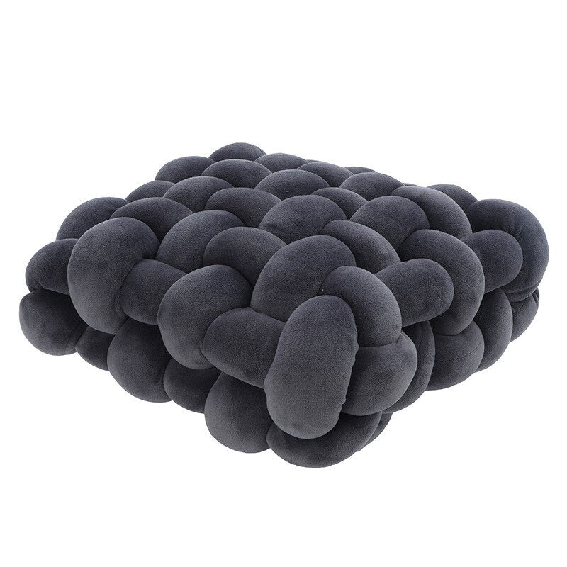 Knotted Ball Decorative Pillow