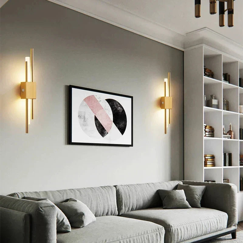 Modern LED Wall Lamp – USB Charging Wall Sconce for Indoor Lighting, Bedroom, Living Room, and Corridor Decor