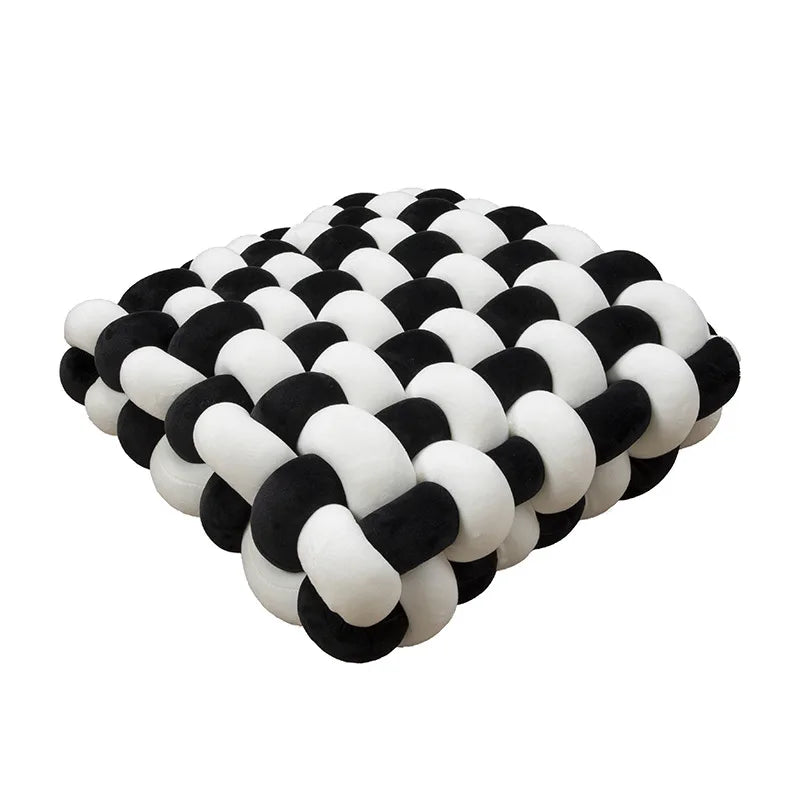 Chunky Woven Knot Cushion