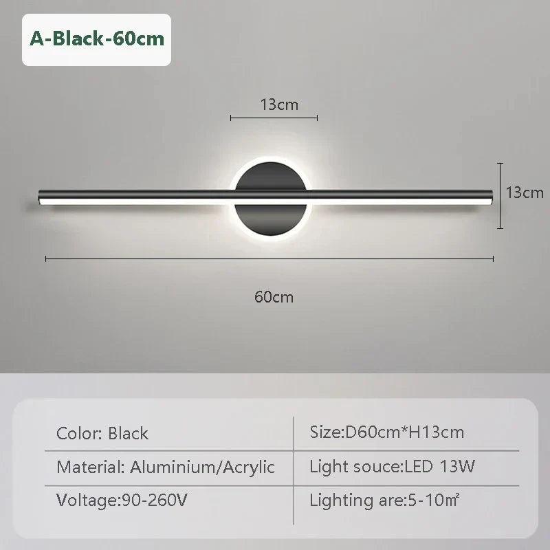 LED Wall Light LineaLux Modern Mirror & Wall Lighting