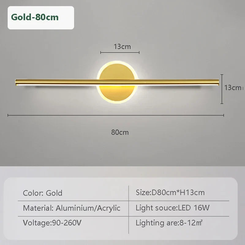 LED Wall Light LineaLux Modern Mirror & Wall Lighting