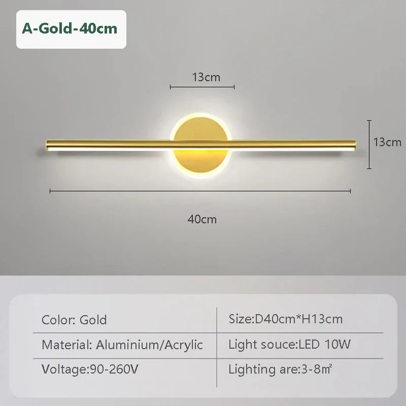 LED Wall Light LineaLux Modern Mirror & Wall Lighting