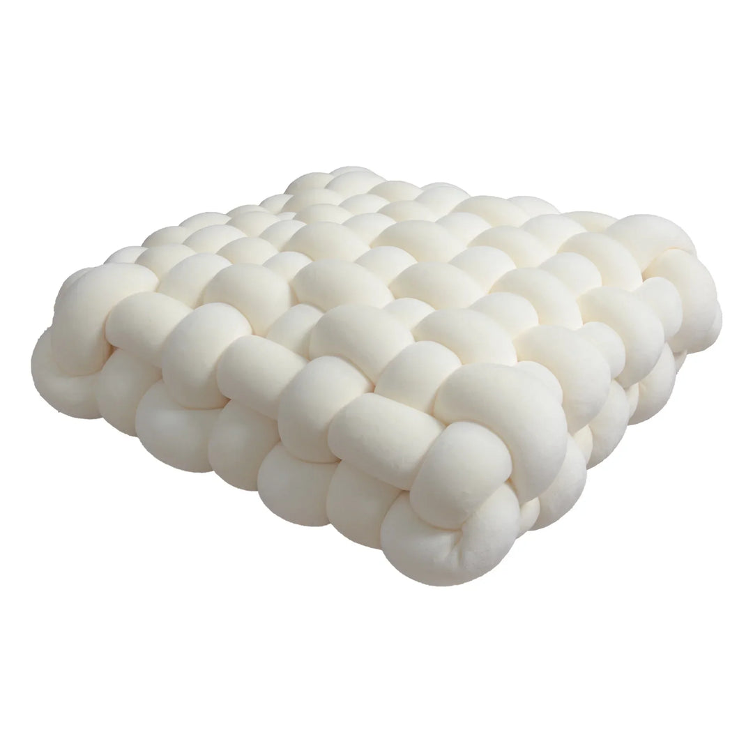 Chunky Woven Knot Cushion
