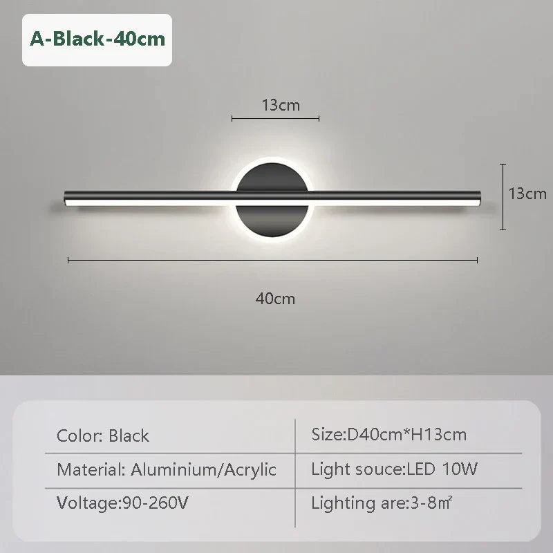 LED Wall Light LineaLux Modern Mirror & Wall Lighting