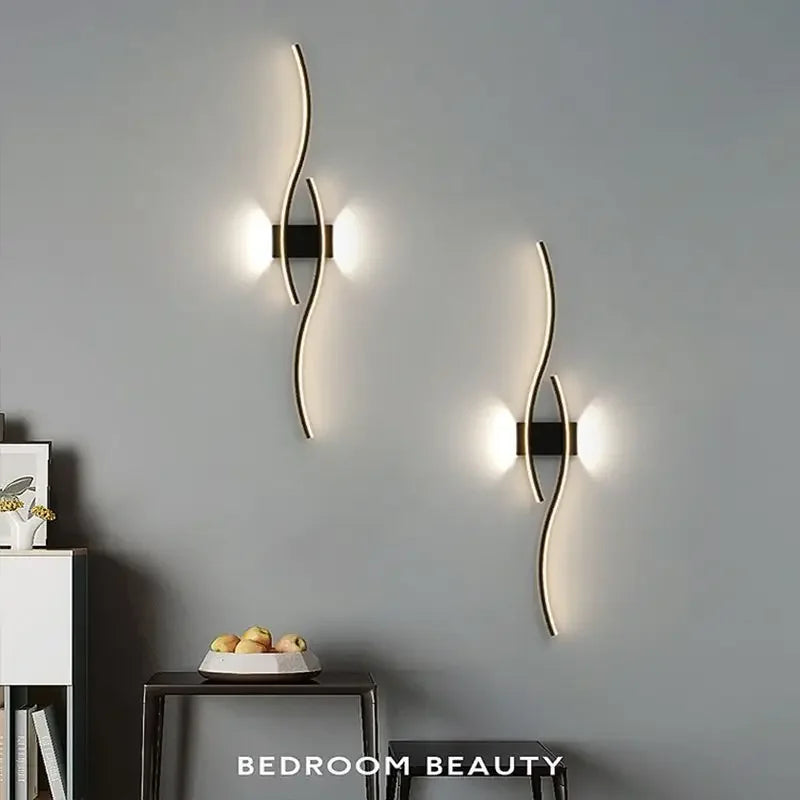 Modern LED Wall Lamp – Wall Sconce Light for Living Room, Bedroom, and Aisle – Stylish Indoor Home Lighting Fixture