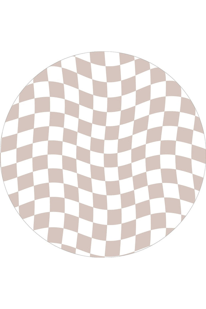 Bedroom round rug