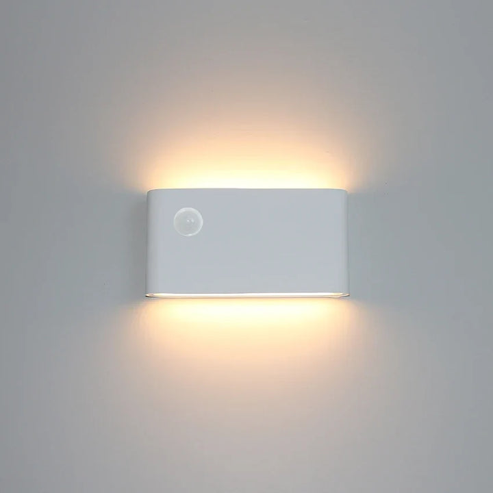Modern LED Outdoor Motion Sensor Waterproof Wall Lamp - Ideal for Garden, Courtyard, and Corridor Lighting