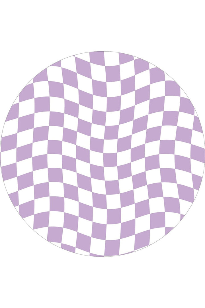 Bedroom round rug