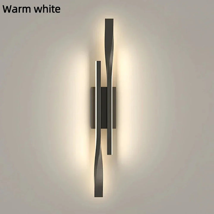 Modern LED Long Strip Wall Lamp – Luxury Creative Bedside & Living Room Light, Simple Nordic Design for Bedroom, TV Wall, and Interior Decoration