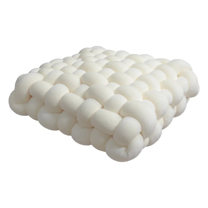 Chunky Woven Knot Cushion