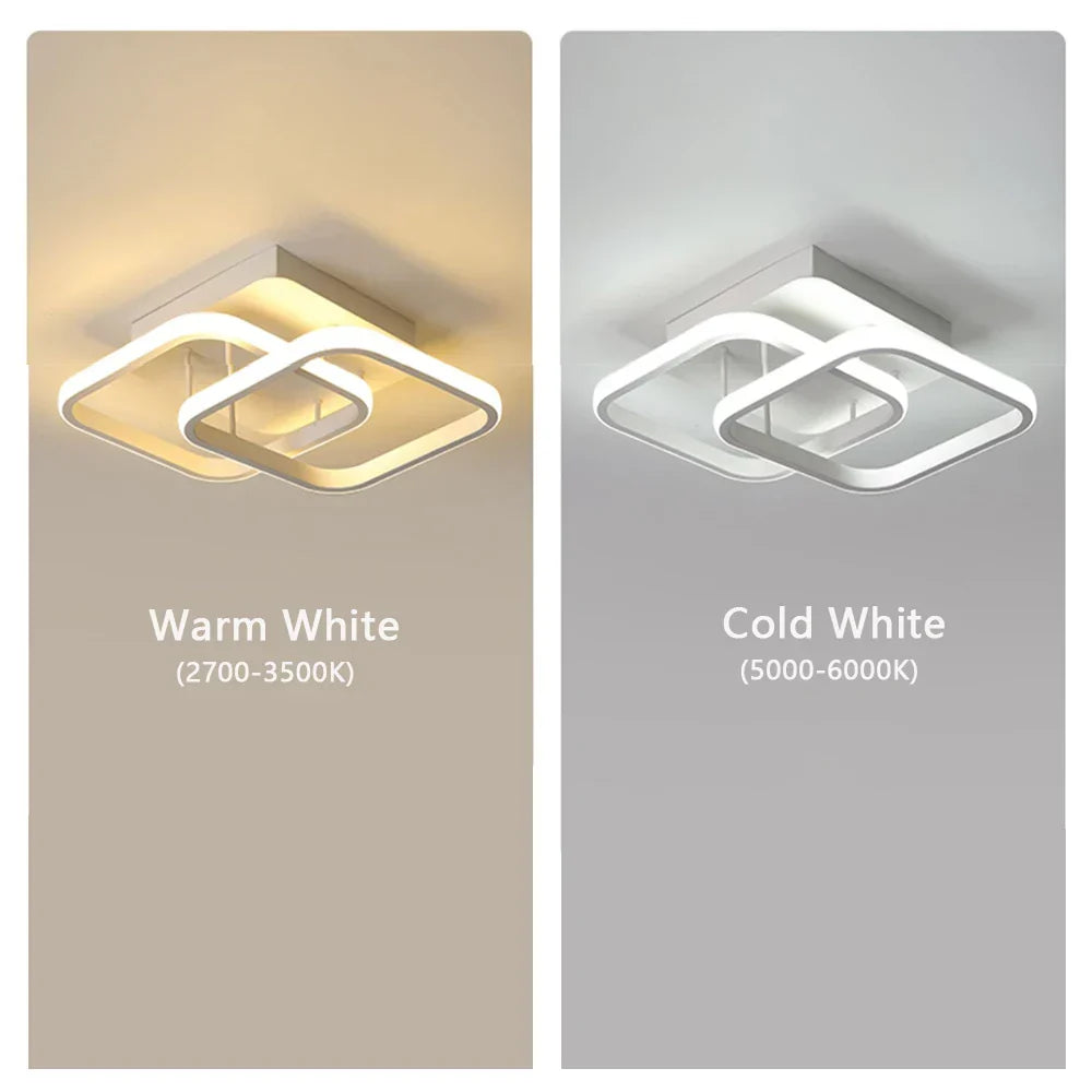 Ceiling Chandelier LED Corridor Ceiling Lamp for Kitchen Bedroom Living Balcony Aisle Lamp Home Decor Foyer Track Lights