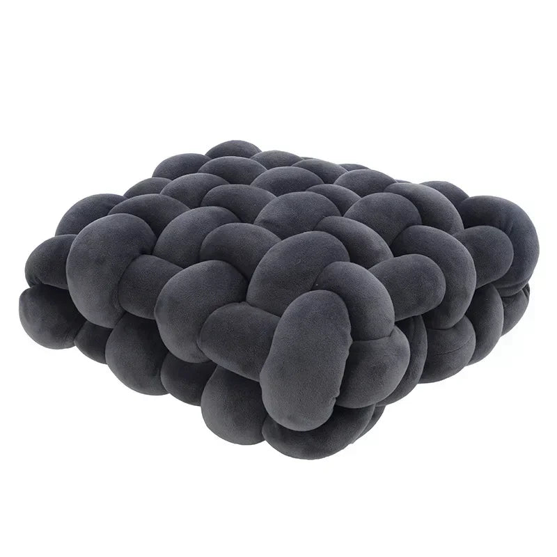 Chunky Woven Knot Cushion