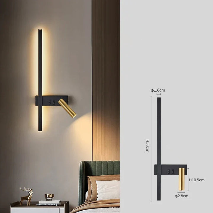 Modern LED Wall Lamp - Nordic Style for Creative Home Decor
