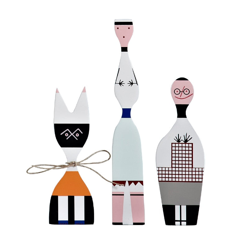 Handcrafted Wooden Figures