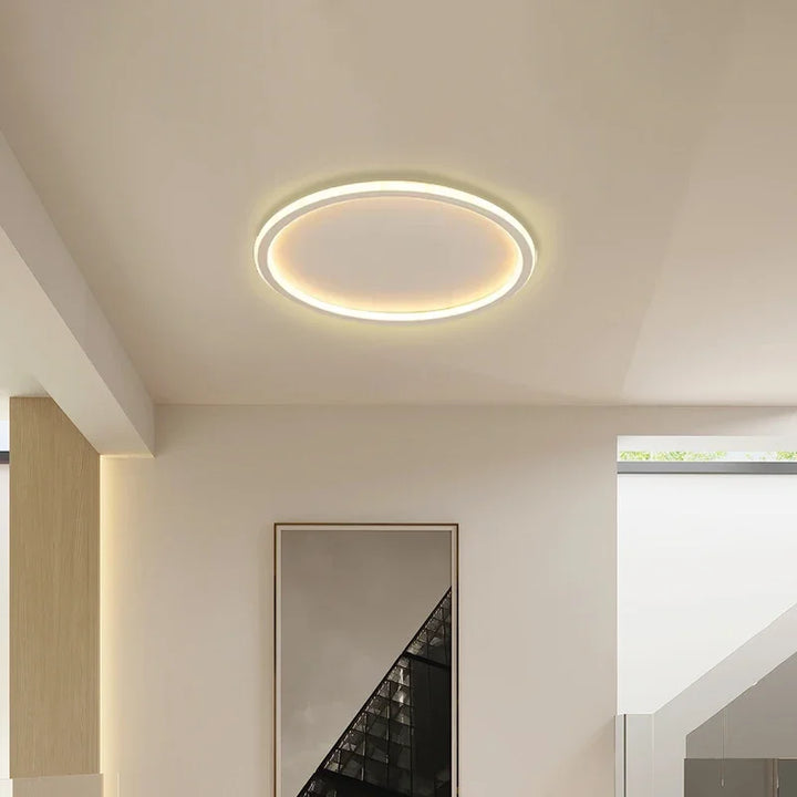 Modern LED Ceiling Light – Dimmable Indoor Lighting Fixture for Bedroom, Bathroom, Kitchen, and Corridor