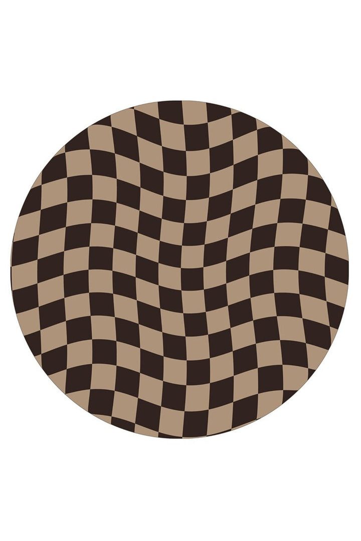 Bedroom round rug