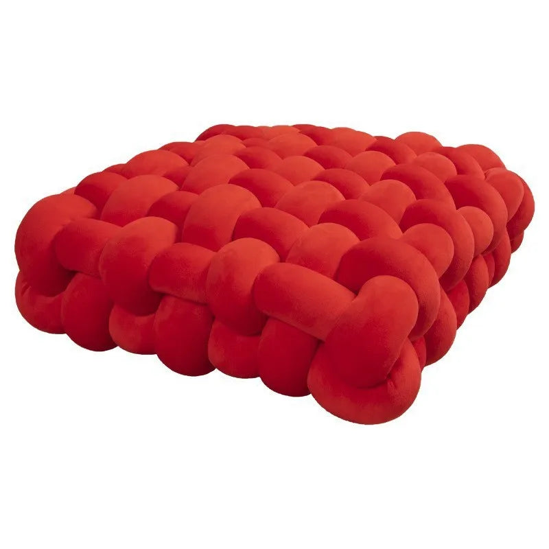 Chunky Woven Knot Cushion