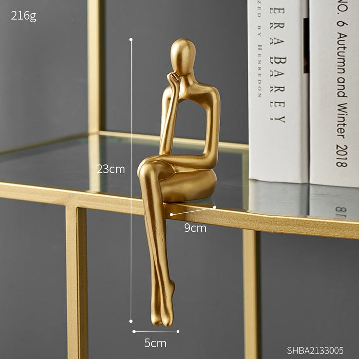 Modern Figurines Abstract Home Decor Sculpture