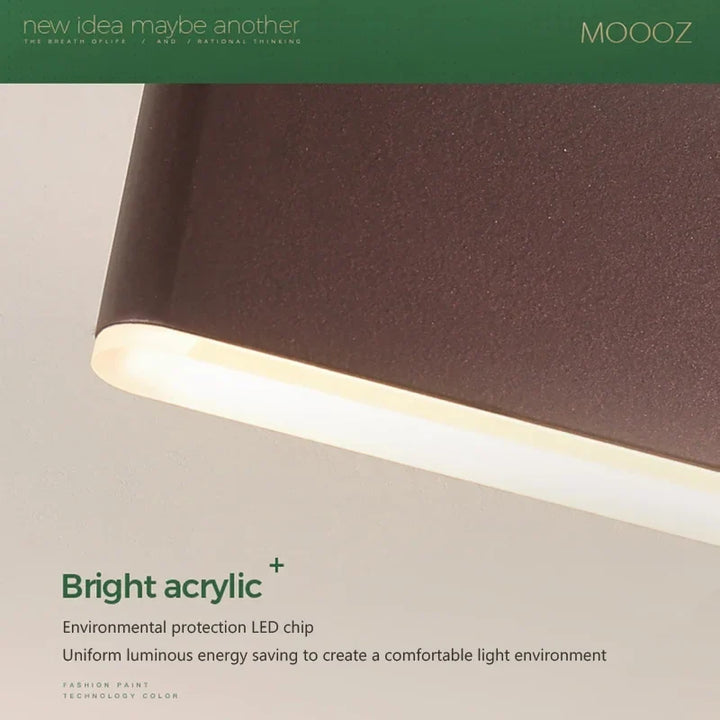 Modern LED Wall Lamp – Rotatable Aluminum Wall Light for Living Room, Bedroom, Dining Room, and Home Decor – Up & Down Indoor Wall Sconce