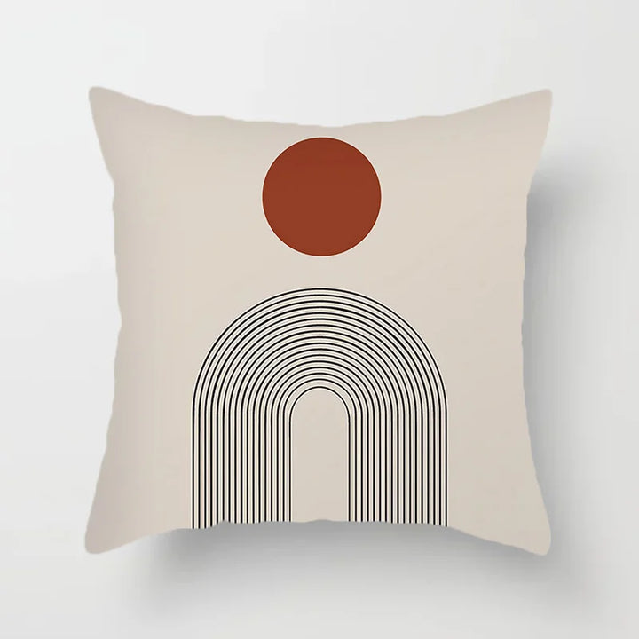 Modern Art Abstract Pattern Decorative Cushion Covers Creative Line Sofa Chair Pillowcases Throw Pillow Case Home Office Decor