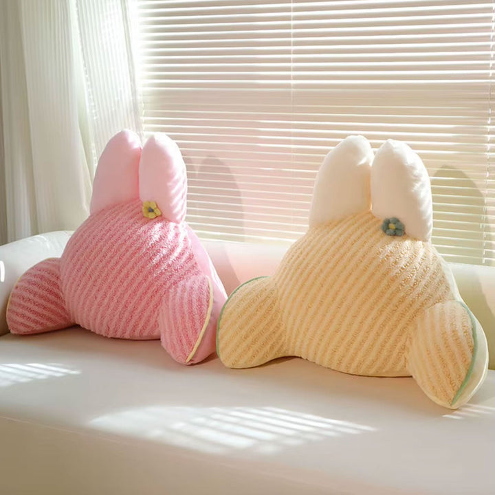 Rabbit Throw Pillow – Cute Bunny Shaped Cushion