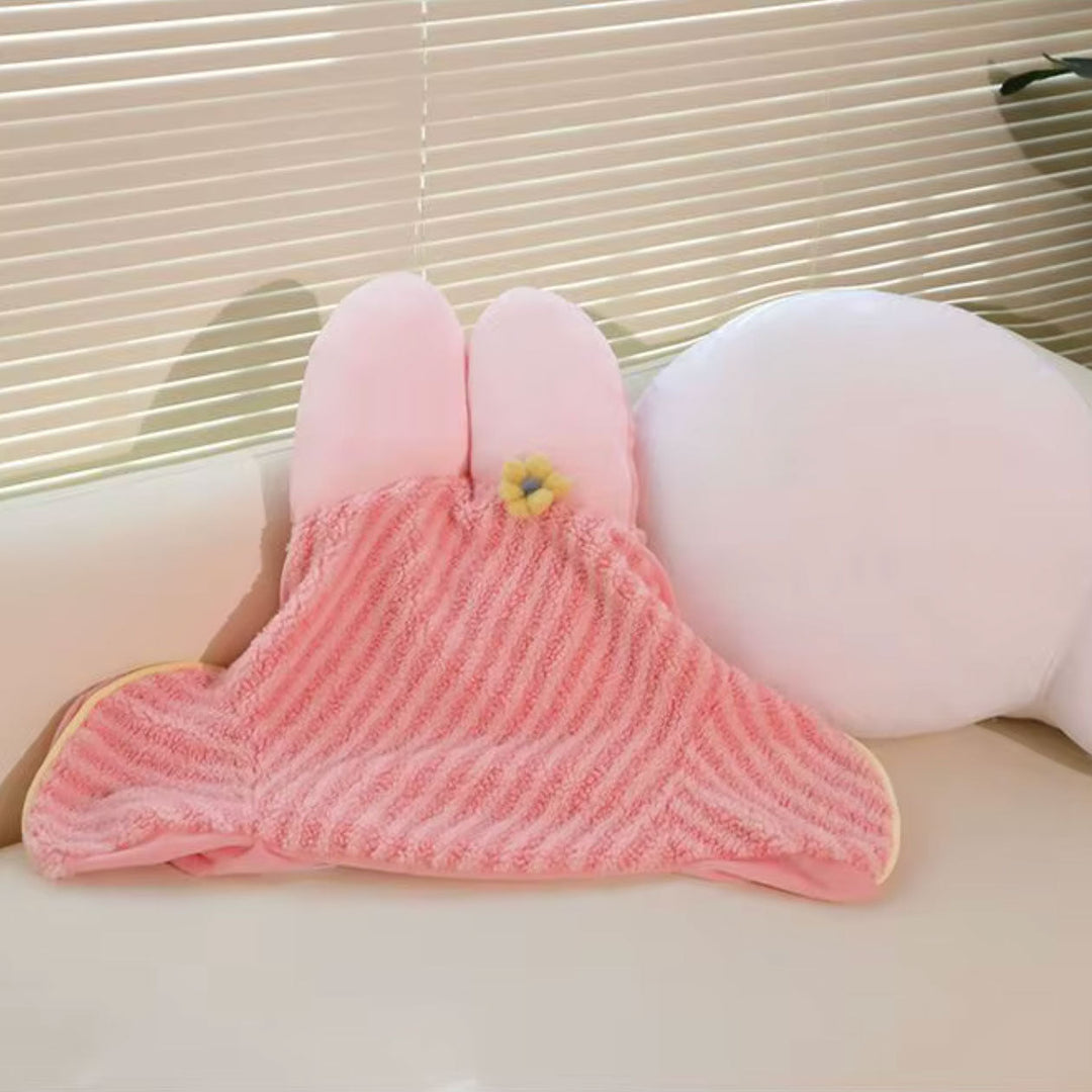 Rabbit Throw Pillow – Cute Bunny Shaped Cushion
