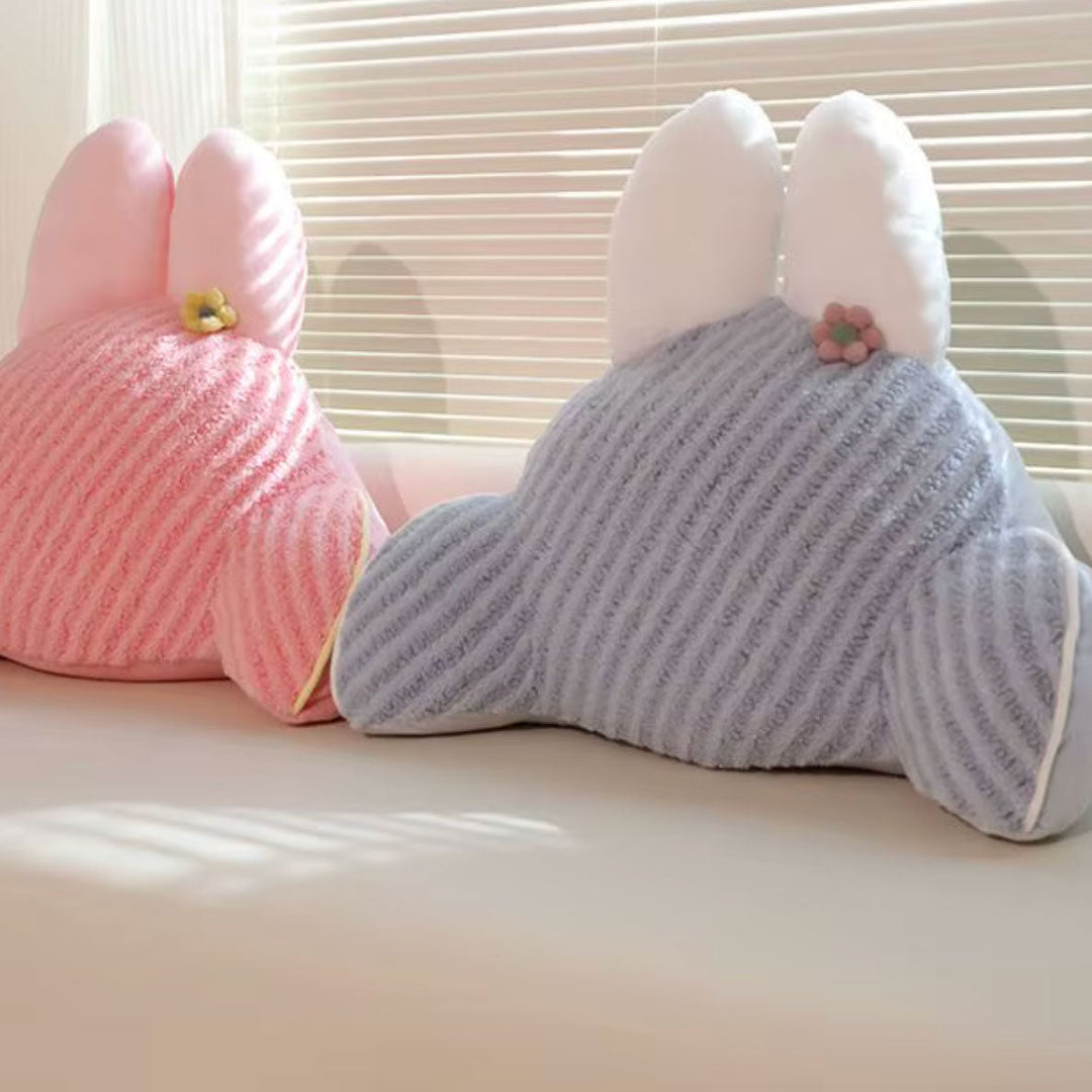 Rabbit Throw Pillow – Cute Bunny Shaped Cushion