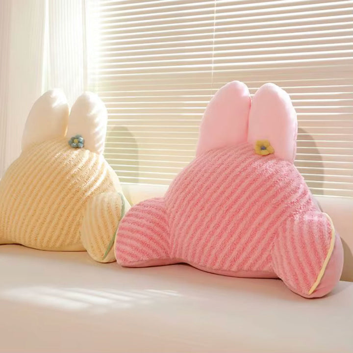 Rabbit Throw Pillow – Cute Bunny Shaped Cushion