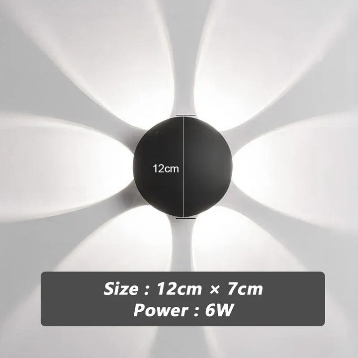 Black Prism Ambient Minimal Wall Lamp