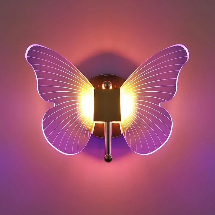 Butterfly LED Wall Lamp: Add Colorful Elegance to Your Space