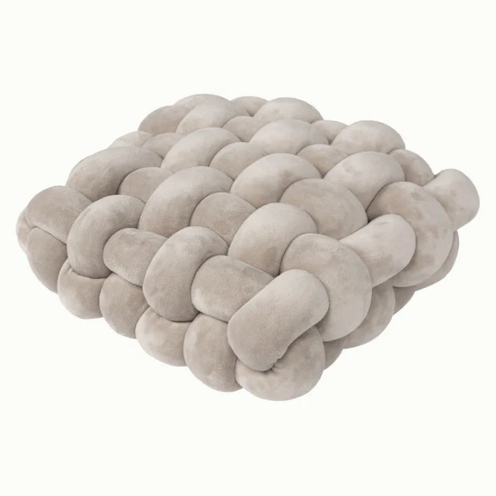 Chunky Woven Knot Cushion