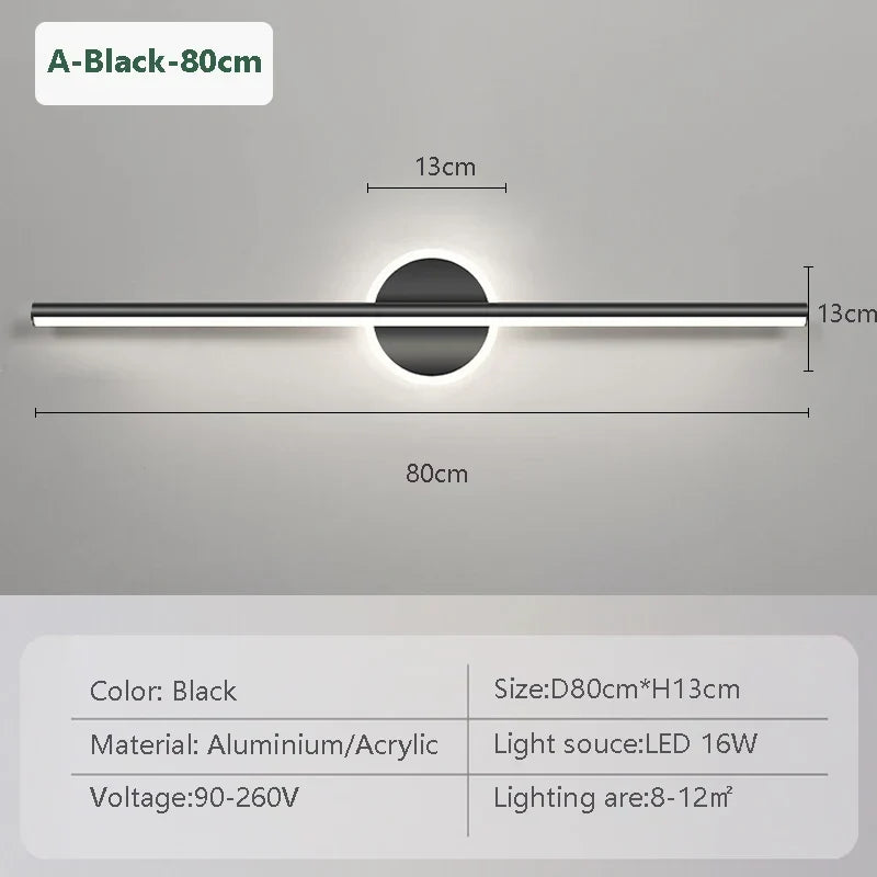 LED Wall Light LineaLux Modern Mirror & Wall Lighting