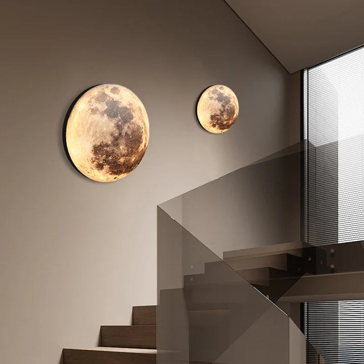 Moon Surface Artistic Modern Ceiling Lamp