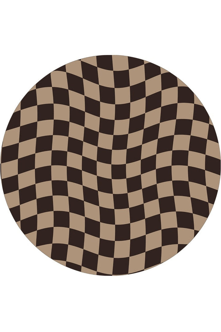 Bedroom round rug