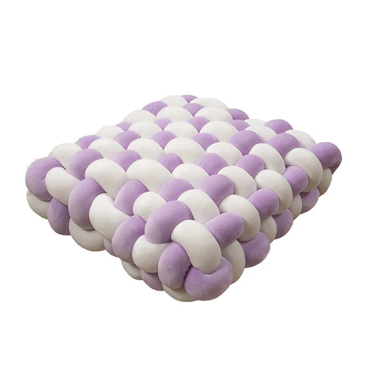 Chunky Woven Knot Cushion