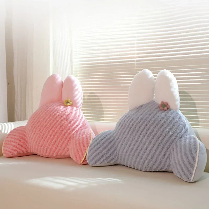 Rabbit Throw Pillow – Cute Bunny Shaped Cushion