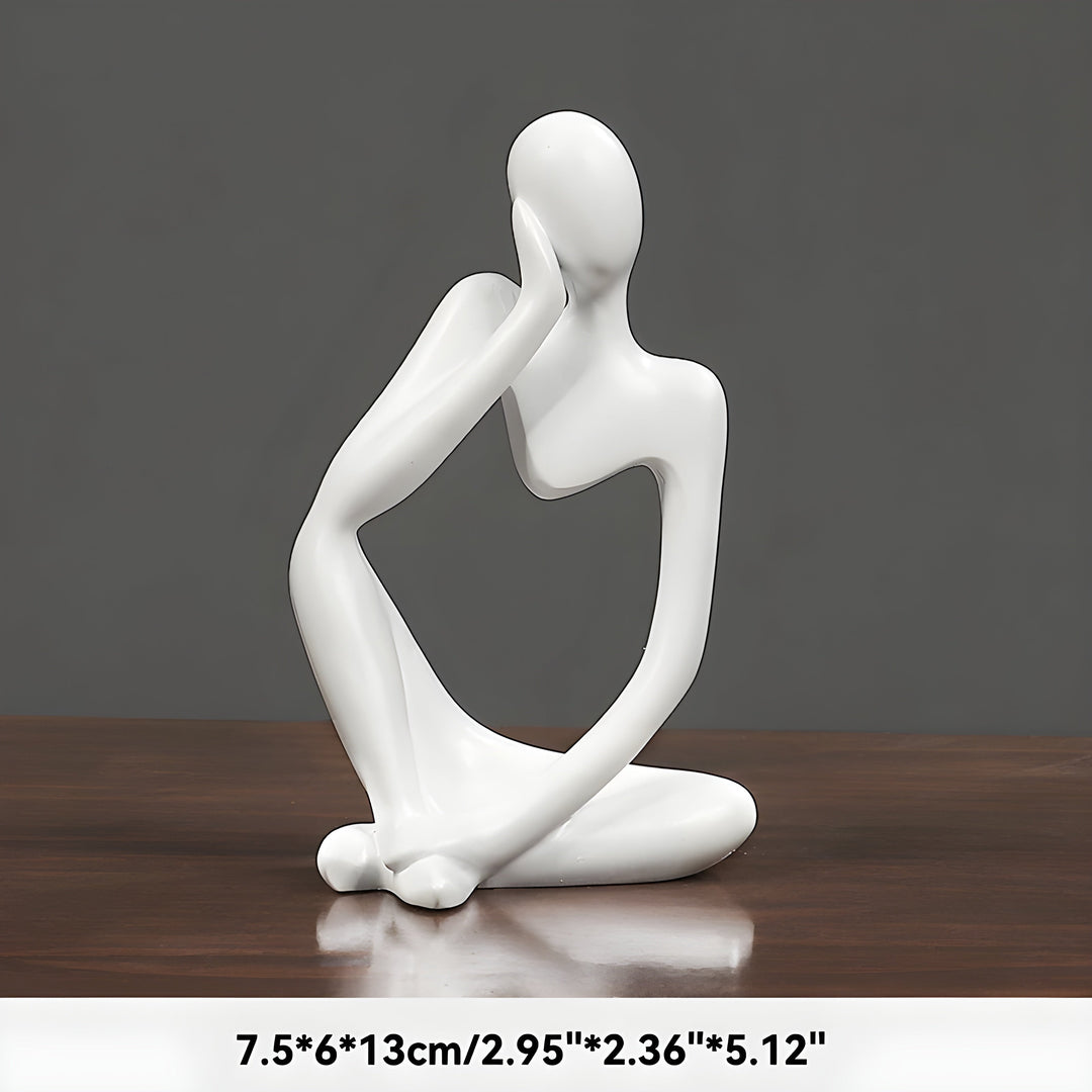 Abstract Thinker Sculpture Home Decor
