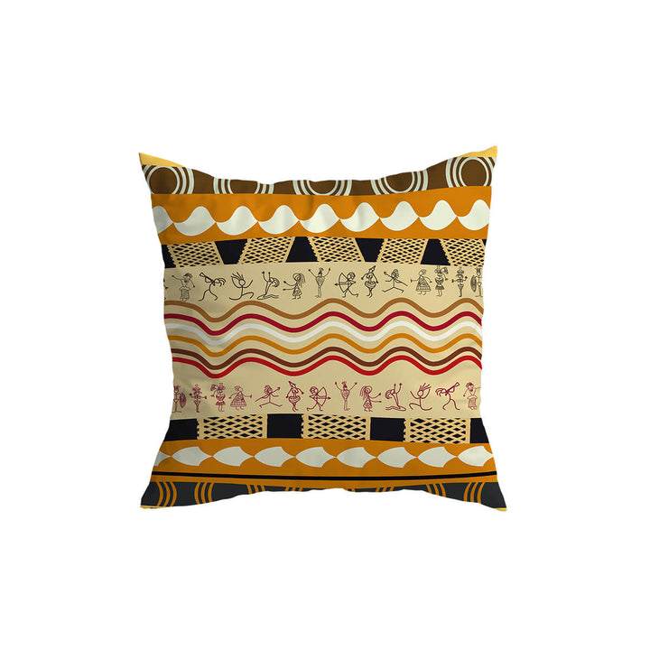 Decorative Cushion with African Pattern