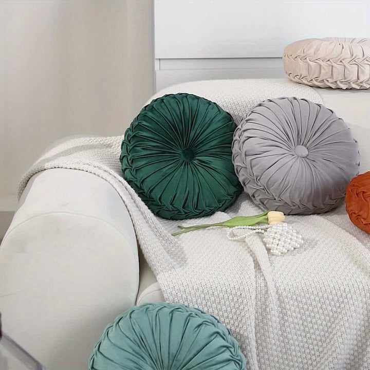 Pumpkin Cushion - Luxurious Plush Cushion for Comfort