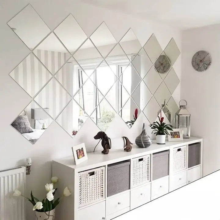 3D Mirror Wall Stickers - Modern Decoration