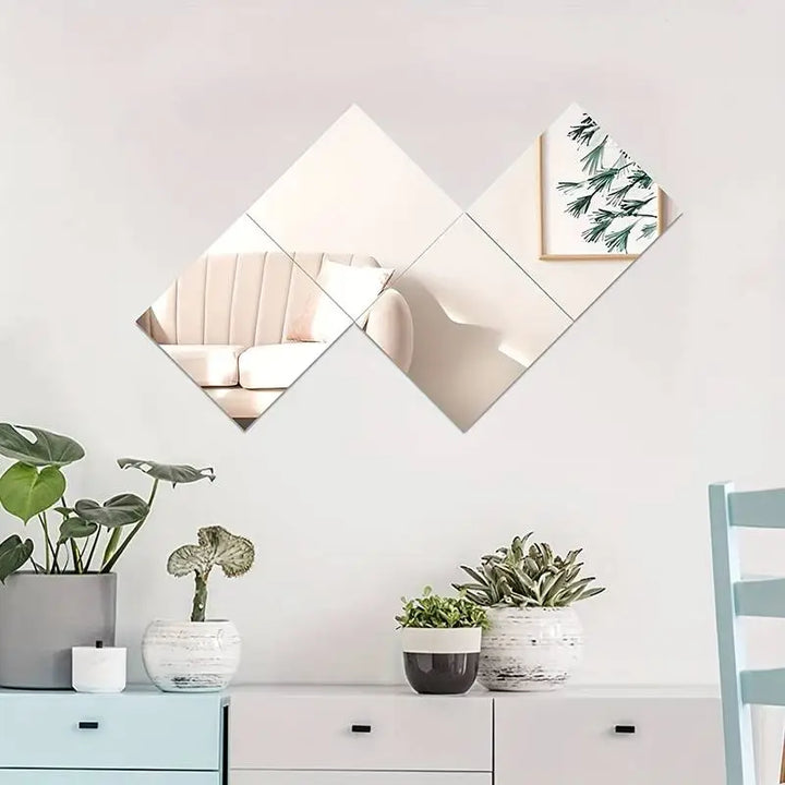 3D Mirror Wall Stickers - Modern Decoration