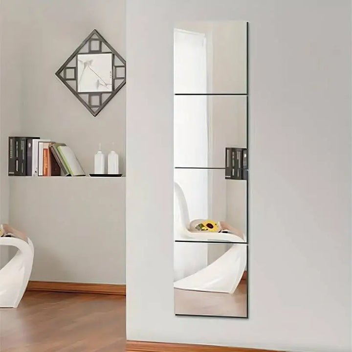 3D Mirror Wall Stickers - Modern Decoration