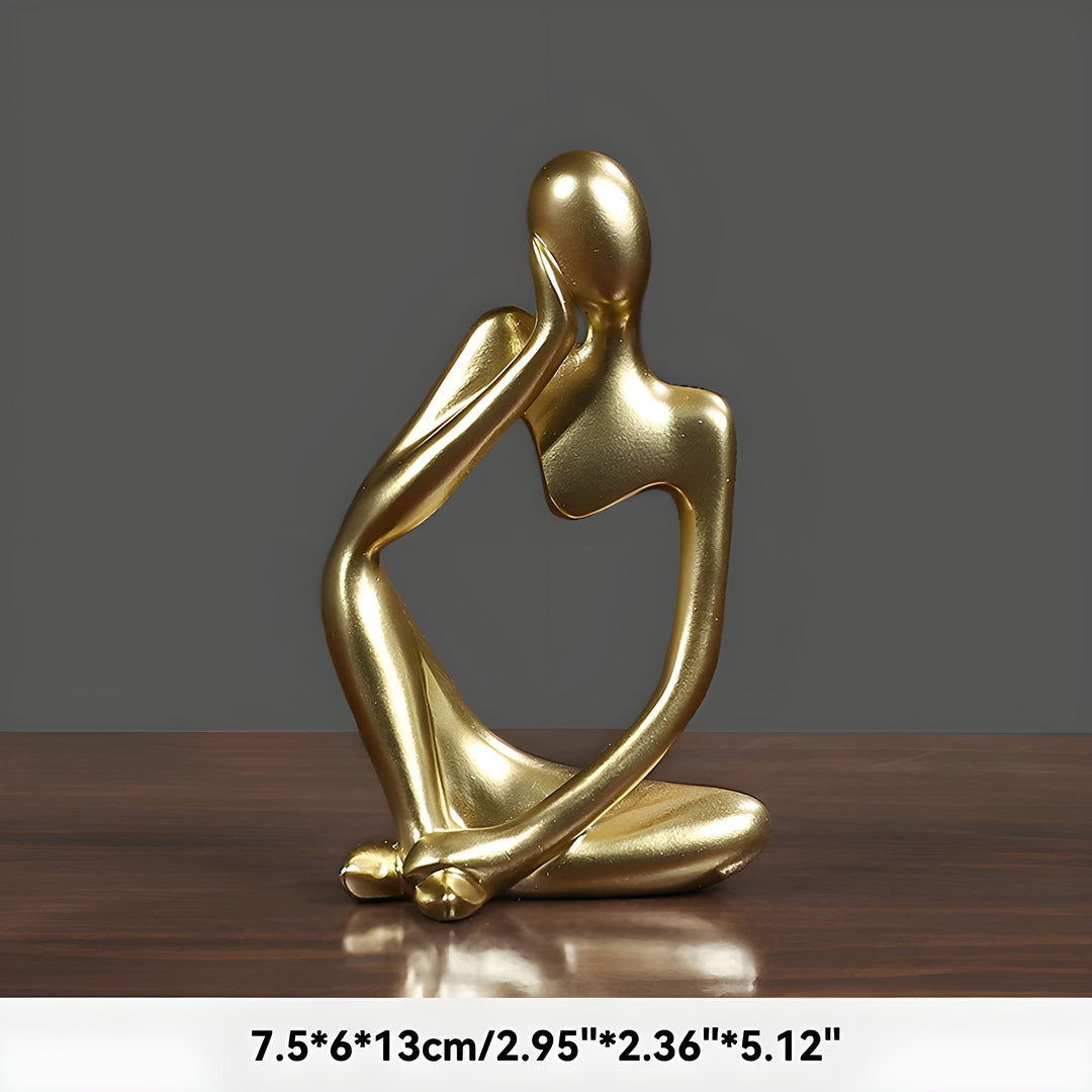 Abstract Thinker Sculpture Home Decor
